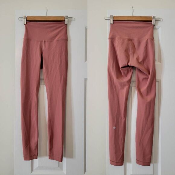 Lululemon Wunder Train High-Rise Tight 25" Sz 2 - Picture 1 of 8